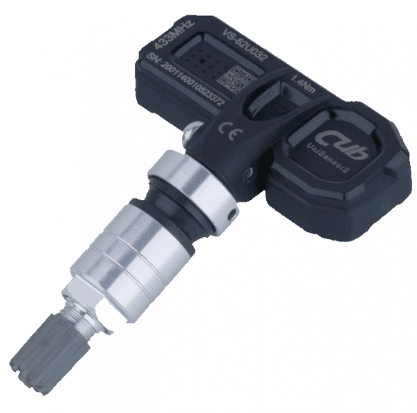 TPMS CUB UNI-SENSOR-2 VS-62U032SN programmable 433MHz sensor silver