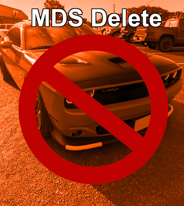 MDS delete Hemi 5.7